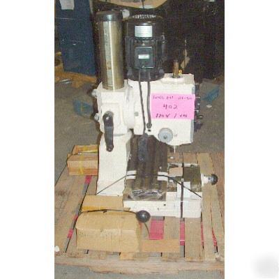 1.5 hp 115V geared head mill drill 21