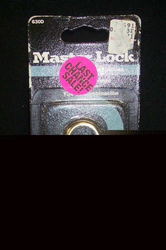 New master lock set your combination lock brass - 