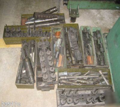 Sunnen precision honing machine w/ tool cabinet 