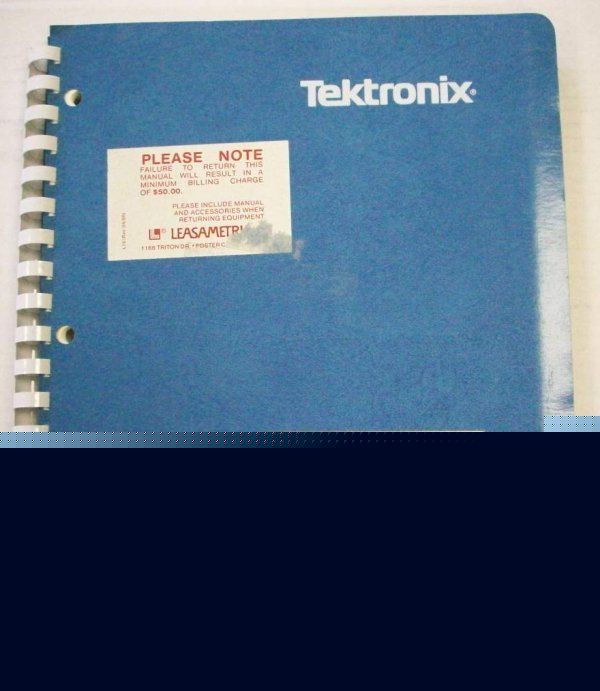 Tektronix 7B10 time base instruction manual - $5 ship 