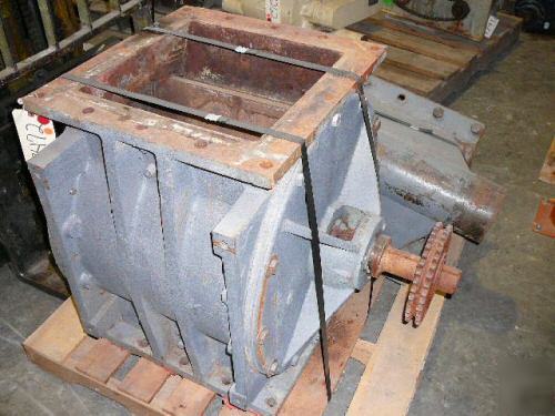 16â€ x 16â€ fuller rotary valve; carbon steel (3472)