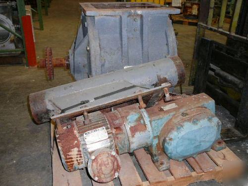 16â€ x 16â€ fuller rotary valve; carbon steel (3472)