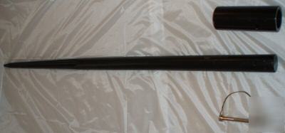 2 hay spear replacement bale spike fork sleeve in weld
