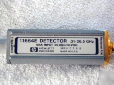 @@ hp - agilent 11664E .01-26.5 ghz detector @@