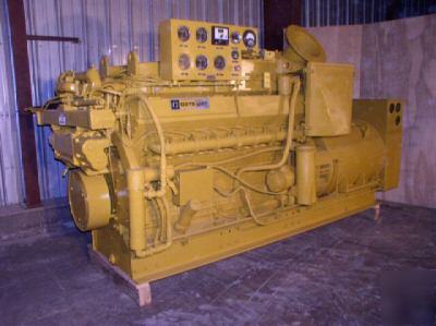 600 kw caterpillar / marathon diesel generator 750 kva