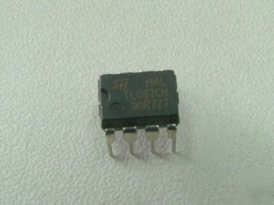 50 pcs st TL082 TL082CN jfet dual op amp ics chips