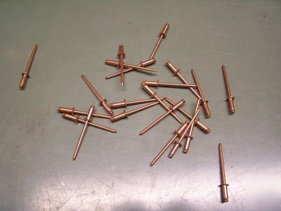 Blind pop rivet CB44C 1/8 dia 1/8TO1/4 grip copper