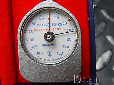 Scherr tumico 0-150 gr dial precision dynamometer