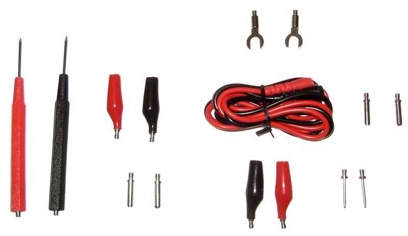 Universal test lead cable kit banana alligator probe +.