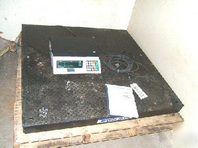 5000 lbs. mettler toledo digital scale, no. vlf (20031)