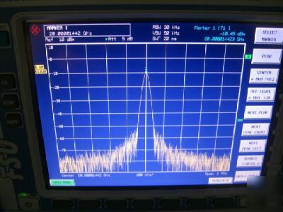 Rohde & schwarz FSU26 B18/B23/B25 26.5GHZ sa