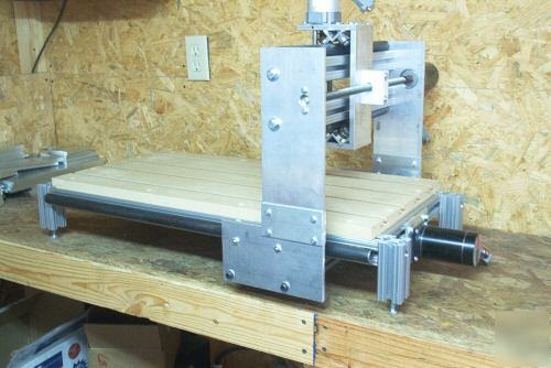 Custom built cnc router mill engraver 