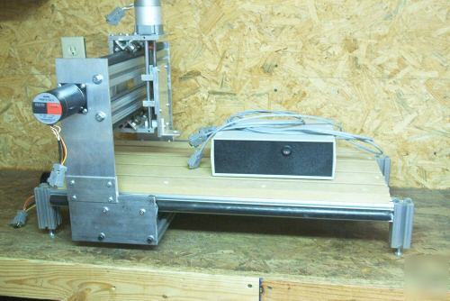 Custom built cnc router mill engraver 