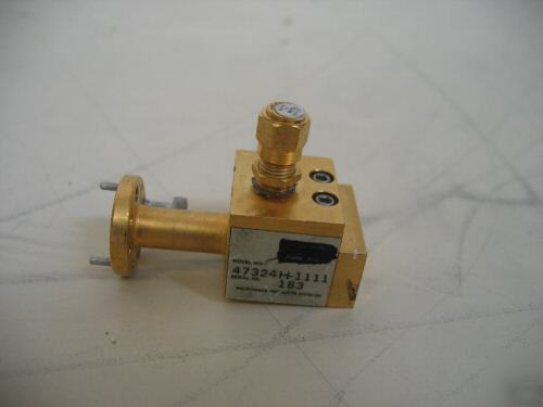 Hughes 47324H-1111, detector, 50 - 75 ghz w/ term