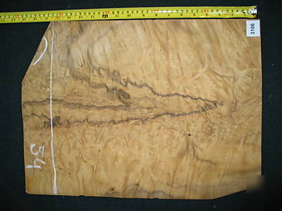 Myrtle burl veneer 18 sq ft lot 3106