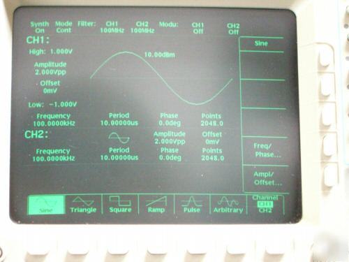 Tektronix AFG2020 arbitrary function generator w 2ND ch