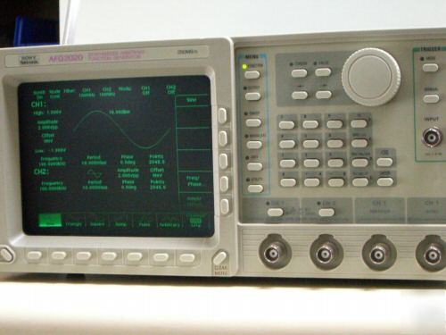 Tektronix AFG2020 arbitrary function generator w 2ND ch