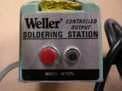 Weller solder station model wtcpl--broken