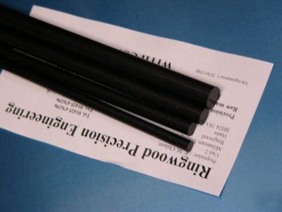 Black round nylon set 16MM, 12MM, 10MM, 8MM x 330MM