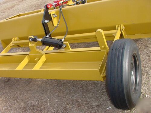 New 10' garfield drag scraper hydaulic tilt box blade