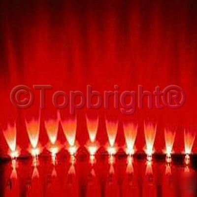 200PCS ultrabright red led 3MM 12K mcd free/r hot buy 