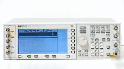 Agilent hp E4432A rf signal generator, 250 khz to 3 ghz