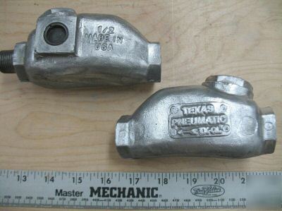 Lot of 2 texas pneumatic 1/2