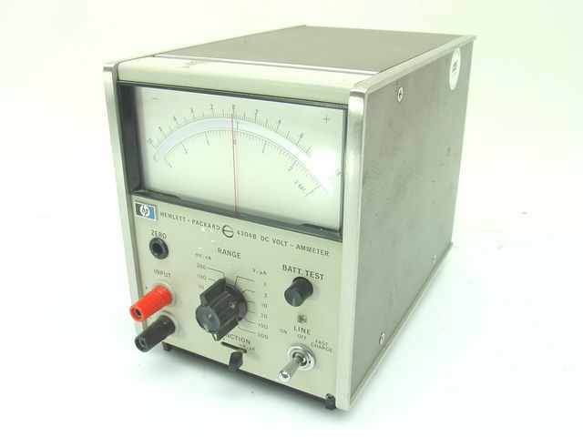 Hp 4304B dc volt ammeter - vintage hewlett packard