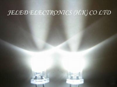 New brightest 100X 5MM white led lamp 40,000MCD f/r