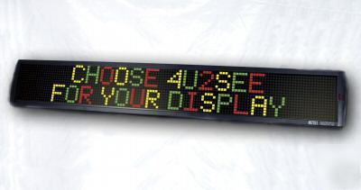 New led display 2 lines
