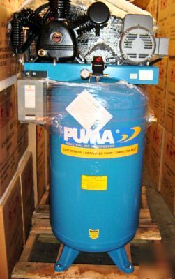 Puma, 7580VM, air compressor, two stage, 80, gal.lon