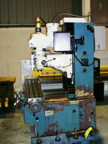 Wmw heckert model fss 450X1800 heavy duty vertical mill