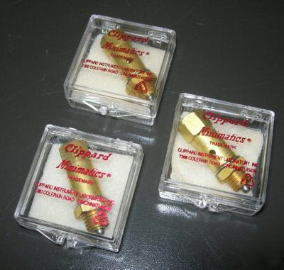 New lot of 3 clippard minimatics pilot sensor valve