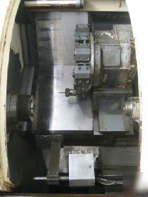 Okuma crown 762S, 1996, cnc lathe turning center, barfd