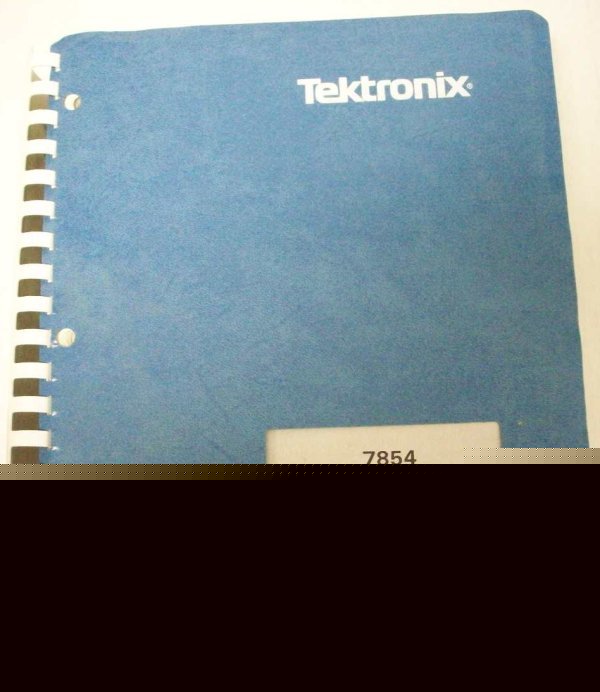 Tektronix 7854 oscilloscope service manual - $5 ship 