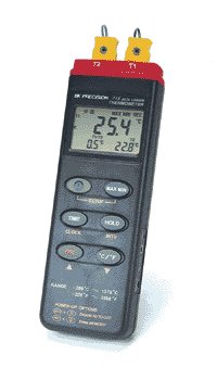 Bk precision 715 datalogging temperature meter dual in