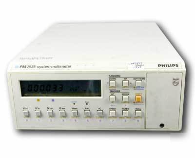 Fluke philips pm 2535 system multimeter