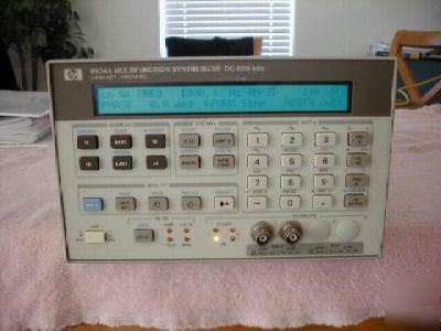 Hp/agilent 8904A multifunction synthesizer w/opts 