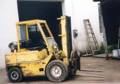 6000 lb clark lift truck, no C500-YS60, 3 stage(15489)