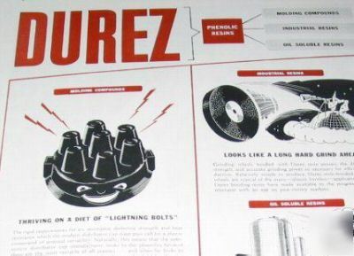 Durez plastics-chemicals north tonawanda ny -5 1945 ads