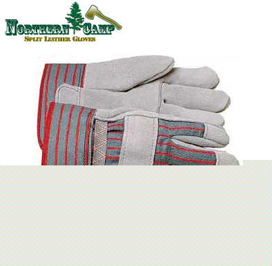 Split leather work gloves-120 pair case (10 doz.)