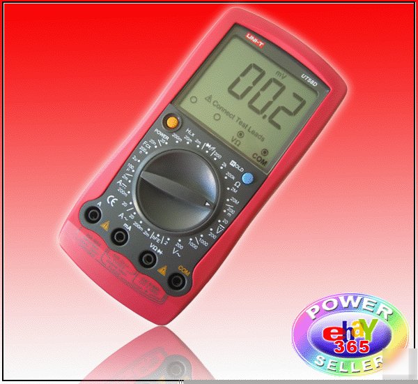 Uni-t modern lcd professional digital meter multimeter