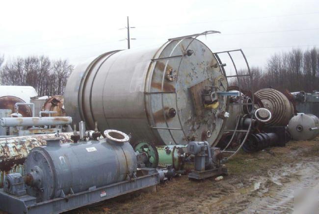 Aluminum silo 12700 gal - 1700 cu ft.