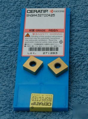 Ceratip snga 432 T00425 A66N 10PC inserts