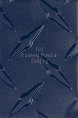 New 2 lbs steele blue slight wrinkle powder coating ( )