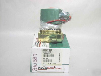 New asco 8210G74 fuel gas solenoid valve 3/8 npt 