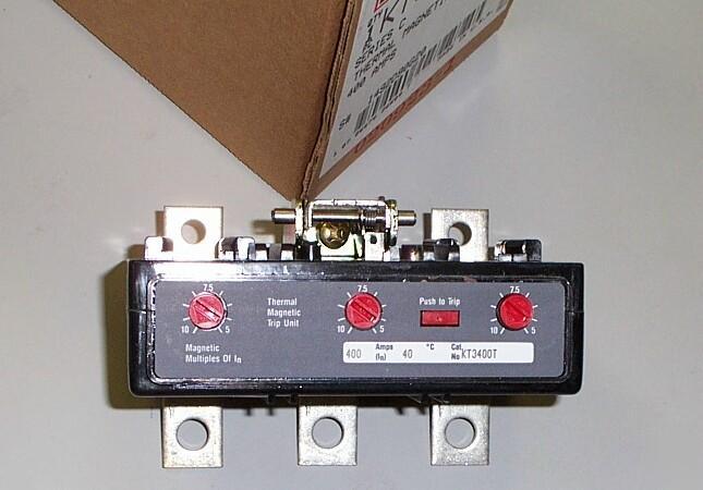 New cutler hammer circuit breaker trip unit KT3125T