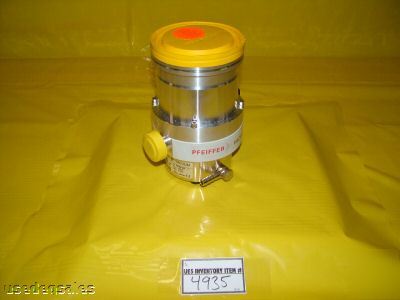 Pfeiffer vacuum turbomolecular turbopump tmh 260 is