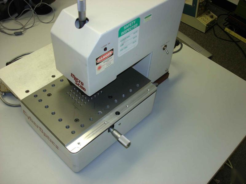 Cyberoptics microscan 30 & sensor laser measurement