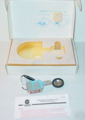 Continental disc corp sanitrx rupture disc indicator